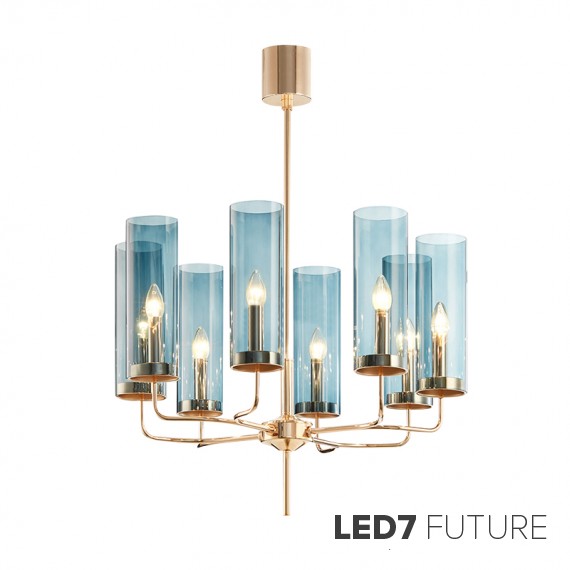 Loft Industry Modern - Rainbow Chandelier2